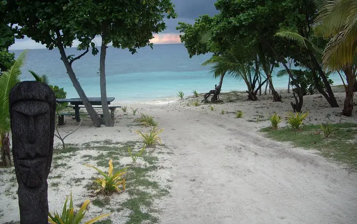 Bounty Island beach Fiji